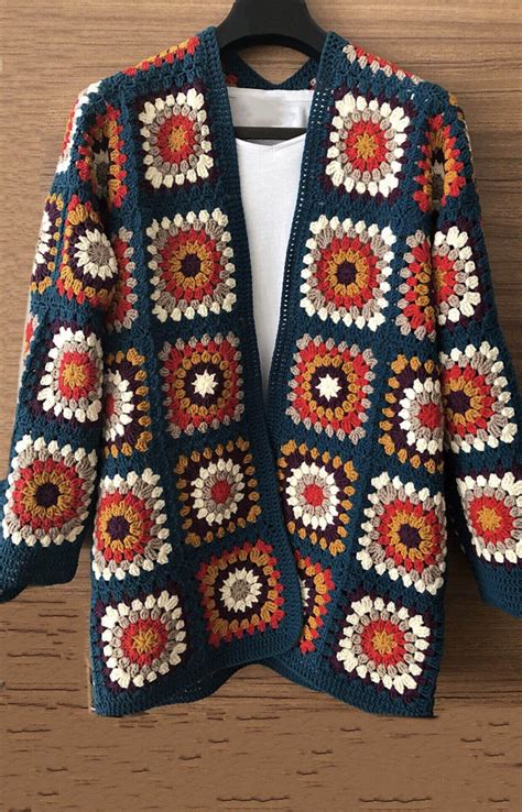 granny square jacket pattern